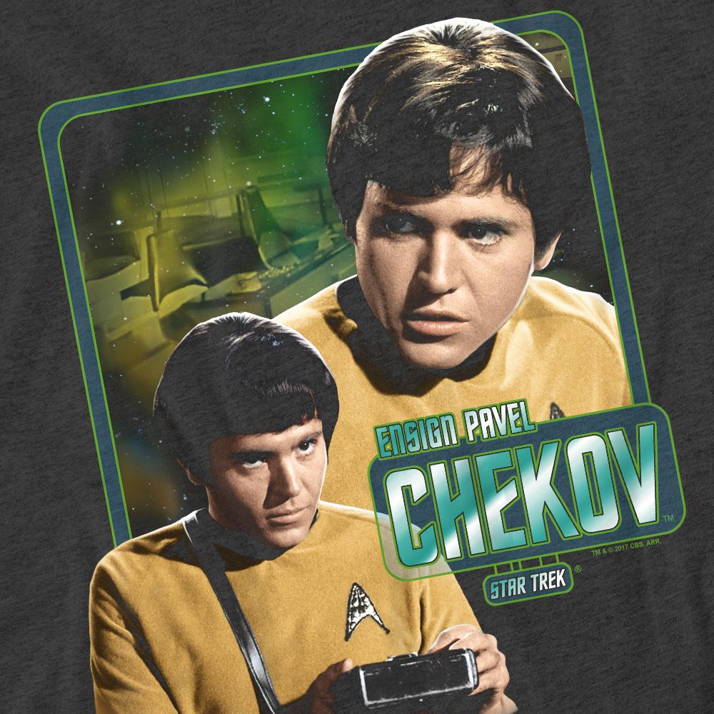 Star Trek Unisex Adult Chekov T-Shirt