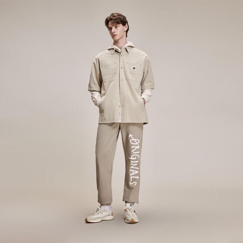 

JACK&JONES Men s Cotton Letter Print Jogger Sweatpants M