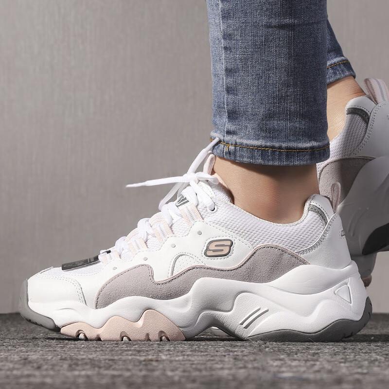 

Skechers Women s Panda Casual Sneakers 12955-WGPK US 6.5