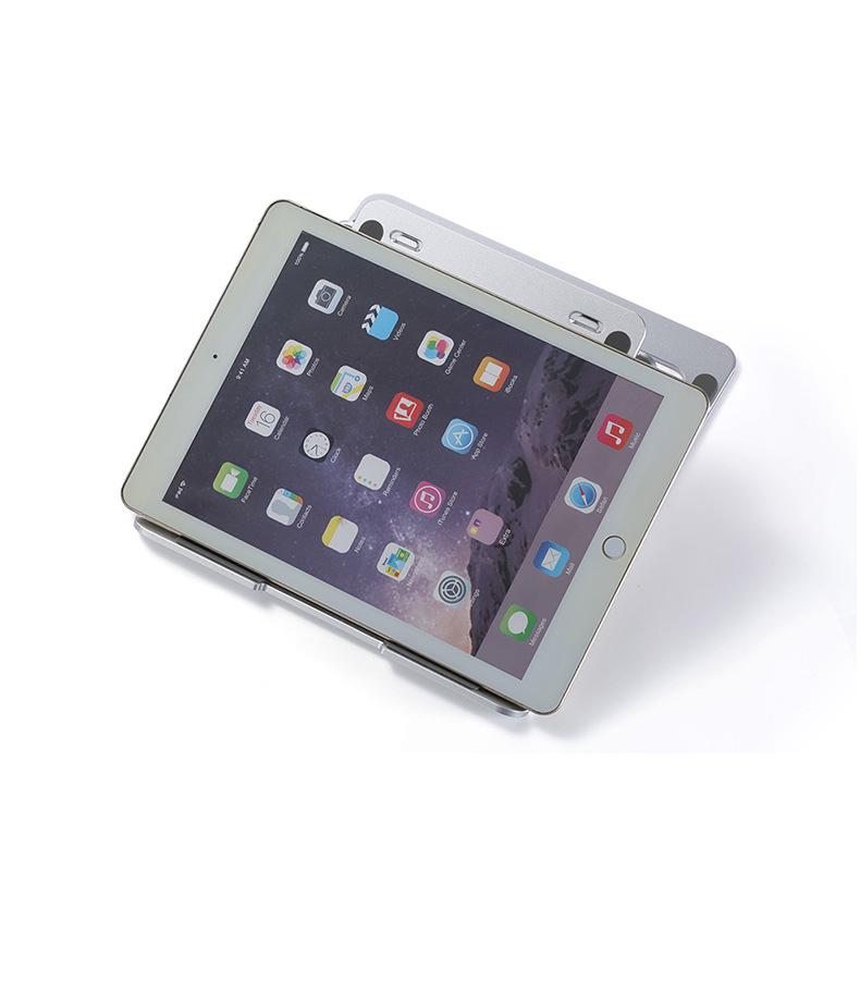 Six-Speed Aluminum Laptop Stand: Folding, Stable Desktop Riser