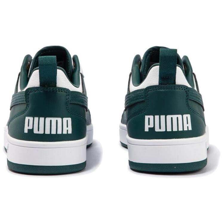 New PUMA DRIBBLE Anti Slip Wear Resistant Low Top Casual Shoes Unisex Green White 400326-07