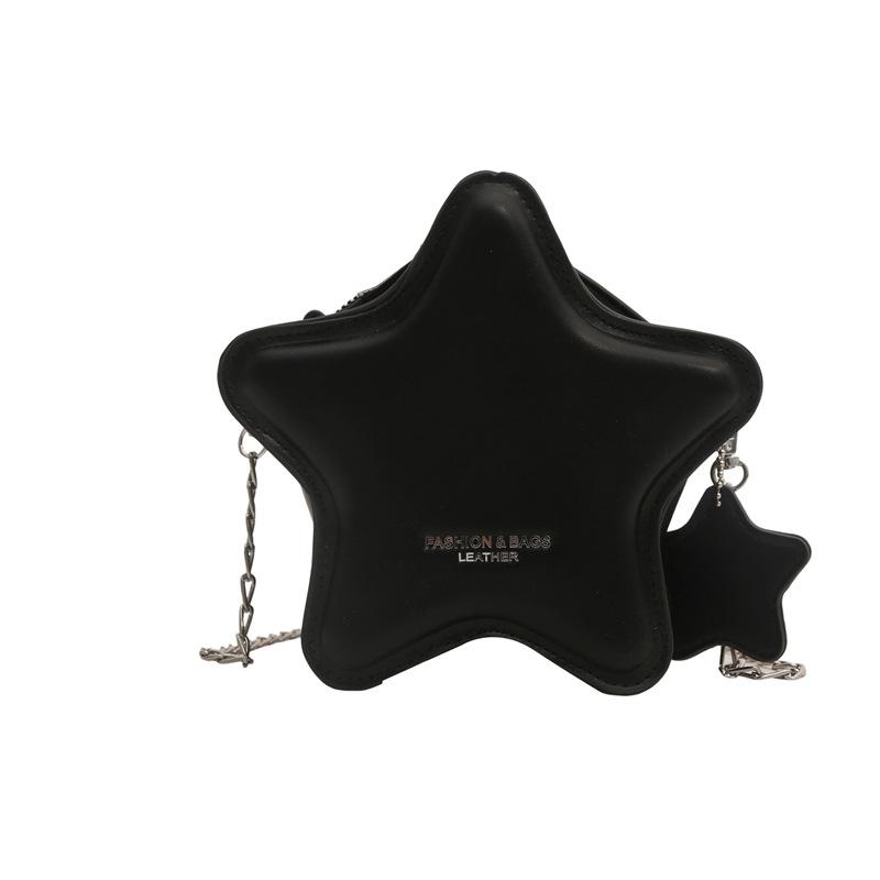 Personalized Star Small Bag 2025 Summer New Japanese Cartoon Soft Girl Fashion Trend Shoulder Bright Star Messenger Chain Bag