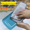 Dual-Sided Silver Thread Dishcloth with Magic Eraser for Stain Removal