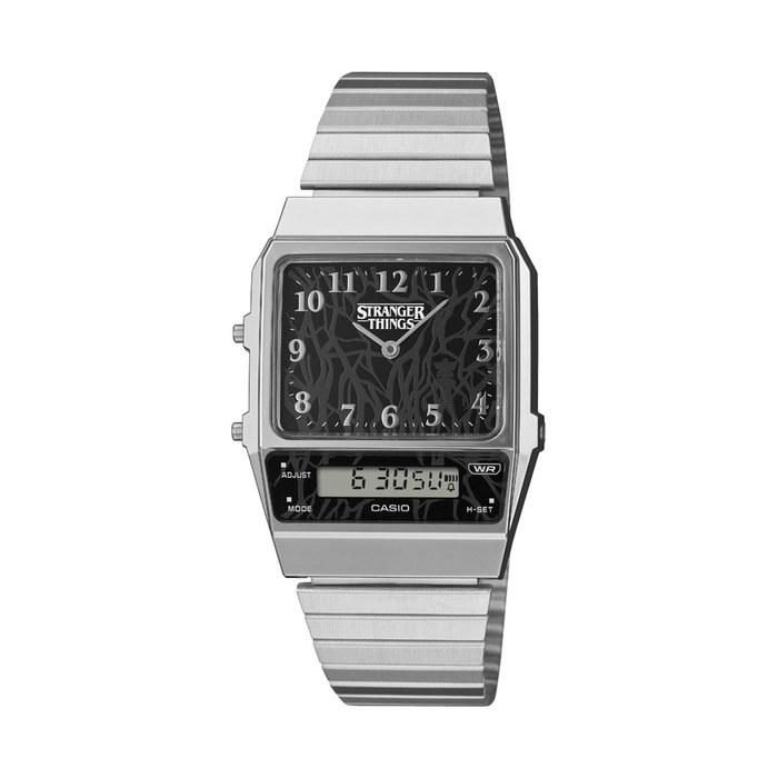 Casio Watch Casio Classic Stranger Things Collaboration Model AQ-800EST-1AJR Unisex Black