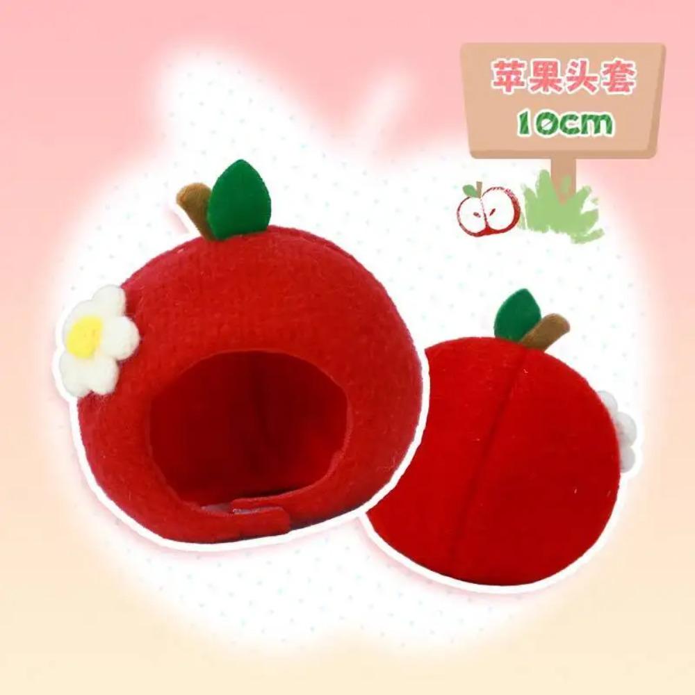 10cm Doll Clothes Outing Series Cotton Doll Nunu Self-Deprecating 13cm Bear Headgear Clothing Cotton Doll Head Cover Accessories