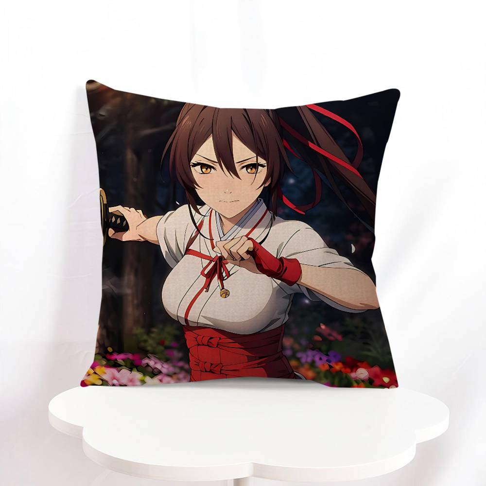 Hells Paradise Pillow Cover For Bedroom Room And Living Room Sofa Decorative Cushion Cover