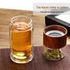 SX Double-Layer Glass Tea Infuser Bottle