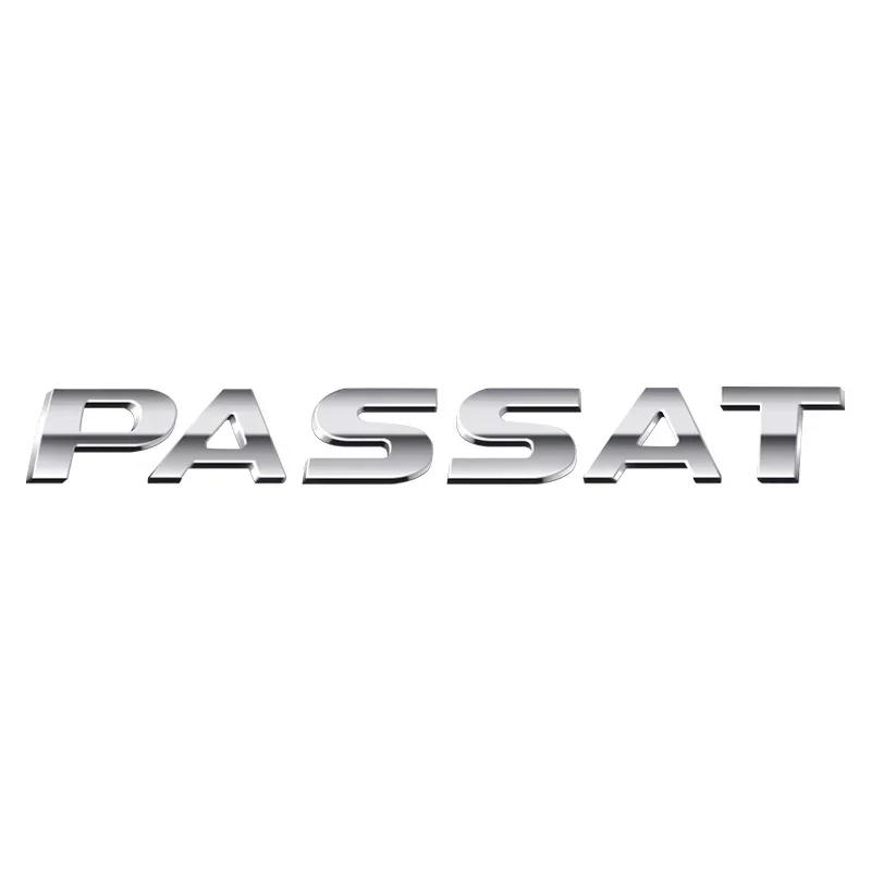 2026 Neu Für VOLKSWAGEN VW 1 Stück Chrom 3D ABS PASSAT TSI TDI V6 V8 Buchstaben Auto Heck Heckklappe Karosserie Seite Kotflügel Abzeichen Logo Emblem