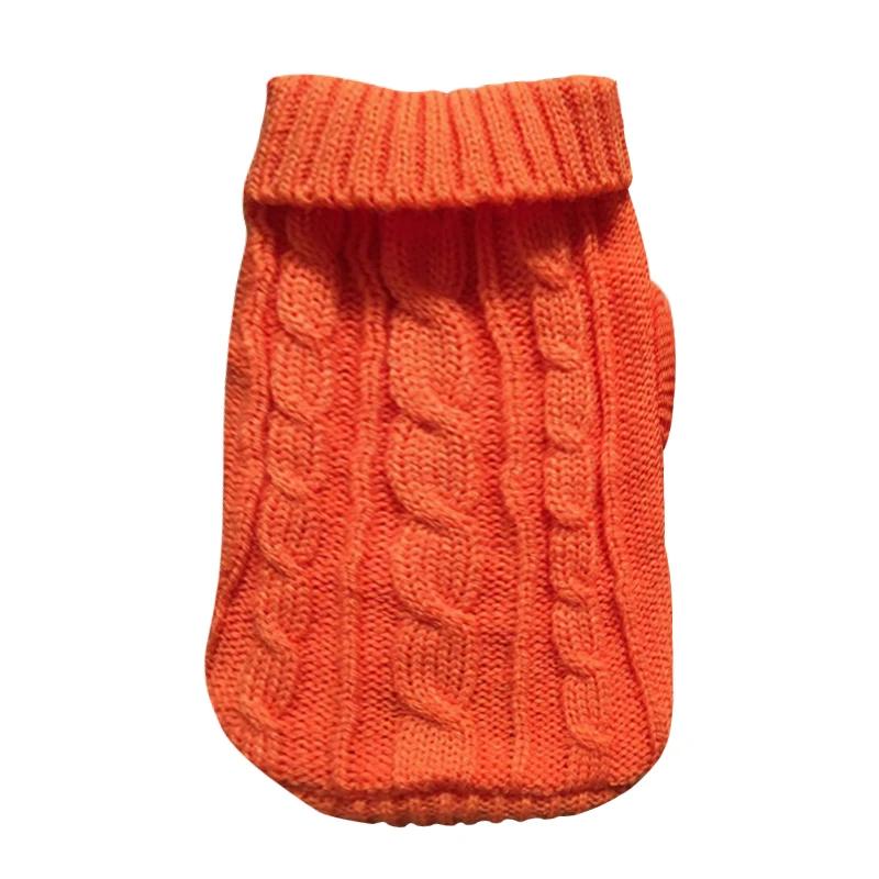 Svetry pro psy Zimní oblečení pro mazlíčky pro malé psy Teplý svetr Kabát Outfit pro kočky Oblečení Vlněné měkké tričko pro psy Bunda York