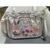 New Lace Bow Girls Sweet Ulzzang Ita Bag Fashionable Cute Harajuku Shoulder Bag Crossbody Bag Jk Uniform Y2K Handheld Tote Bag