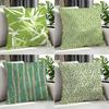 Plant Bamboo Cushion Cover Cushion Cover Set Pcs X X X Pillowcase Decorative Sofa Home Decor