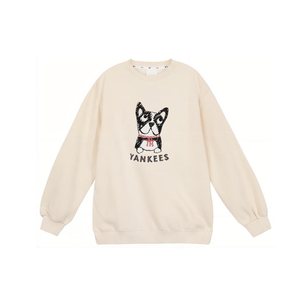 New MLB Sweatshirts Unisex White 31MTC8961-50I