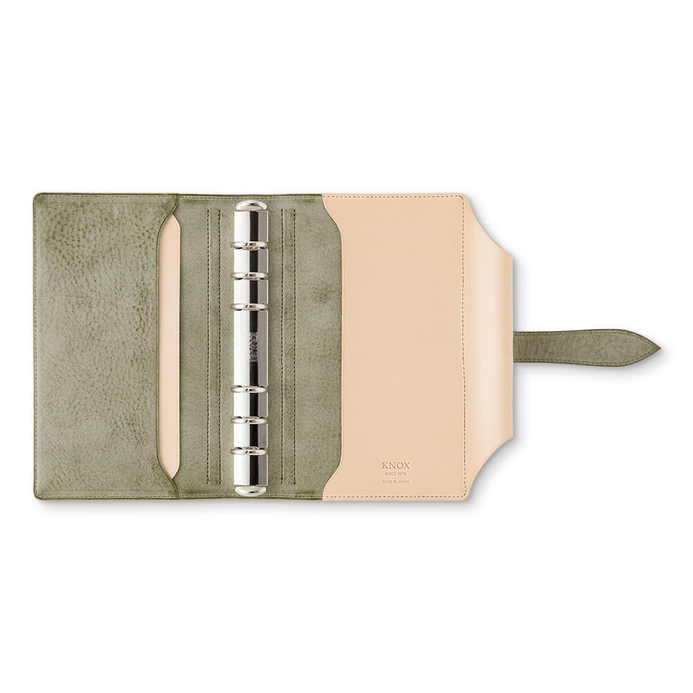 Knox System Organizer, N-Pierce, Bible Size, Green, 124-819-50