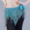 Professional Grade Belly Dance Hip Scarf Lightweight Polyester Fabric for Comfortable Extended Dance Practice