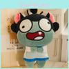 Cute Ugly Zombie Plush Keychain With Voice Activated Sound Pp Stuffed Cotton