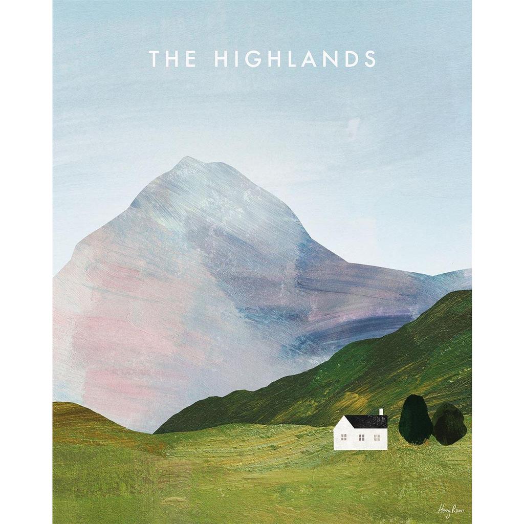 Henry Rivers The Highlands Canvas Print