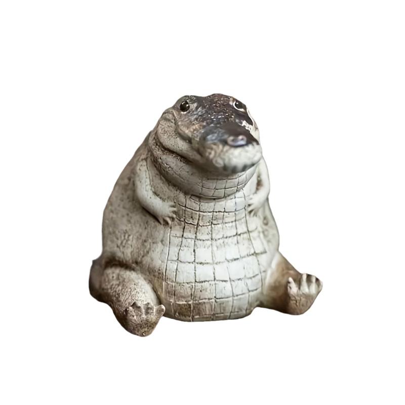 

1PC Boutique Purple Sand Tea Petting Little Crocodile Tea Прикраси для домашніх тварин Чайна церемонія ручної роботи Чайна гра Фінансовий Чайний столик Подарунок
