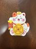 Prosperity God Magnetic Sticker: Wealth and Blessings Waving Ornament