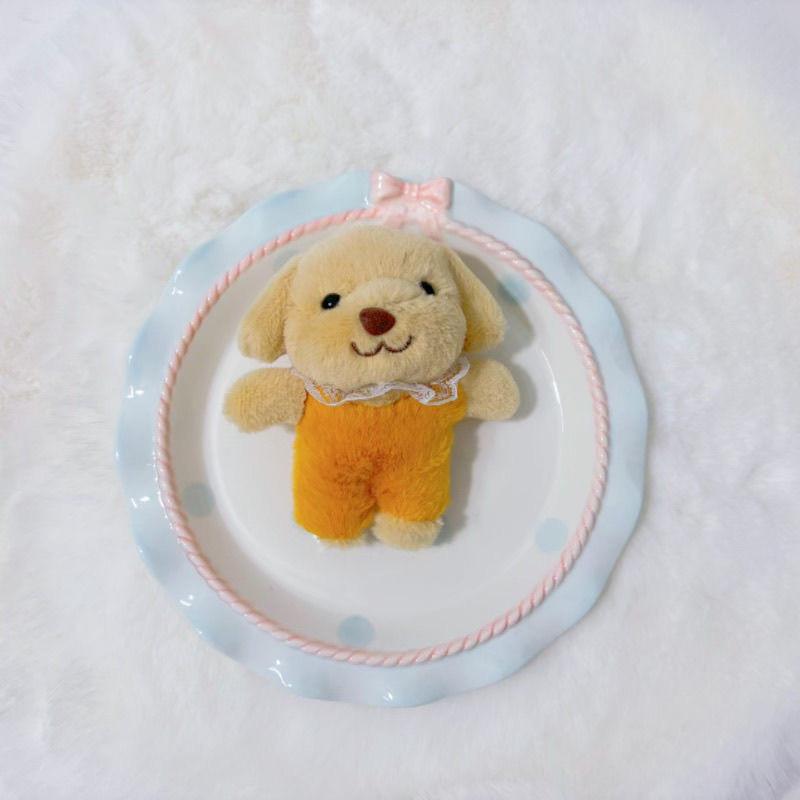 Cute Dog Plush Toy And Keychain With Ultra Soft Texture Available In Multiple Colors