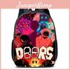 Roblox Doors Cartoon Kids Backpack With Breathable Oxford Fabric For School Use