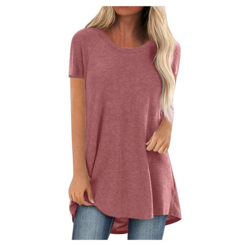 

Fashion Solid Color 3D Print T-shirt Women Streetwear Short Sleeve T Shirts Y2K Tees Tunic Tops Oversized Girls Tshirt Clothing 5XL