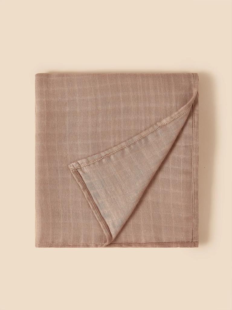 Baby Swaddle Bamboo Cotton Blanket Wrap Gauze Feeding Scraf Burp Cloths Bath Towel Baby Swaddle Small Size Solid Color BabyStuff