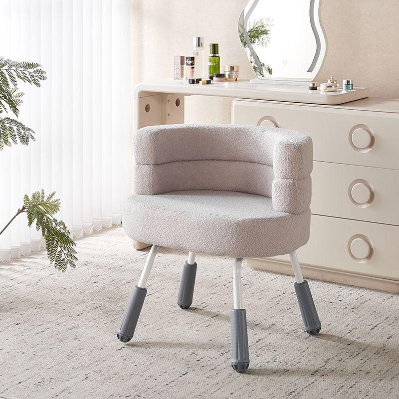 European-Style Lambswool Sofa Chair for Living
