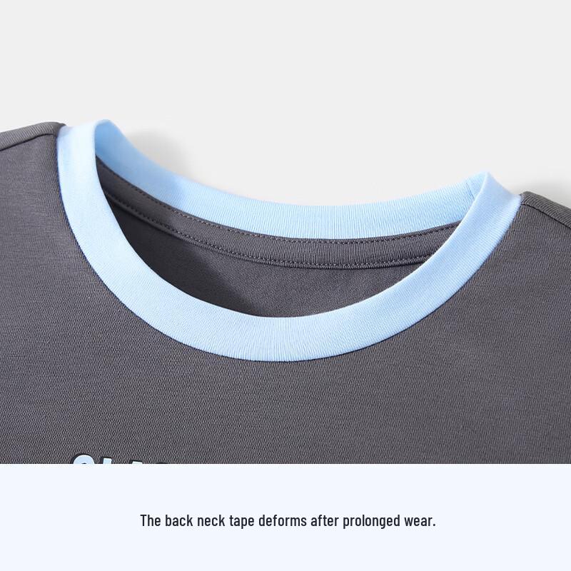Classic Teddy Girls' Short Sleeve Antibacterial Breathable Round Neck T-shirt