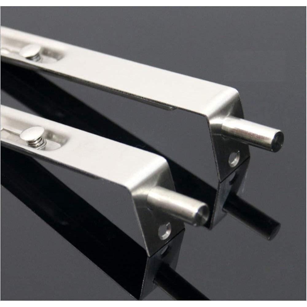 2 Pairs Heavy Duty Stainless Steel Lever Door Latch4 Inch