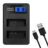 Dual Channel LCD USB LP-E10 Battery Charger Replacement for  EOS 1100D, 1200D, EOS Rebel T3, EOS Rebel T5 Camera