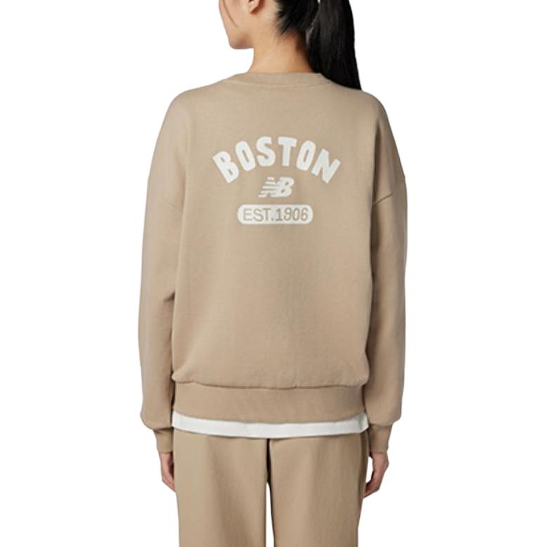 New Balance Sweatshirt Women's Milk Tea Brown AWT33317-BNN
