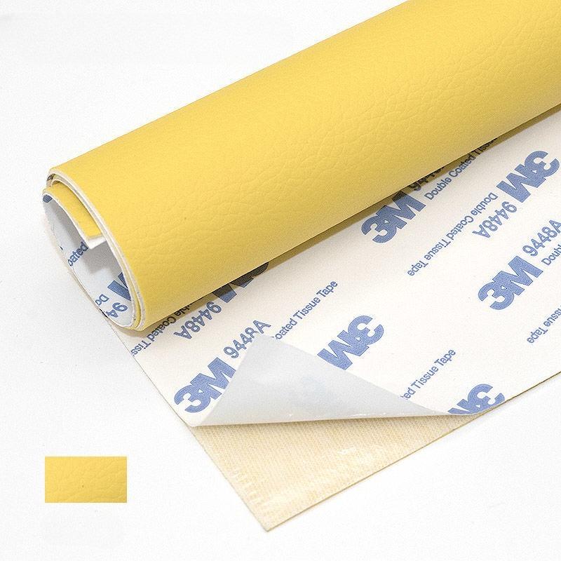 

Самоклеящаяся лента для ремонта кожи Нейлоновая подложка Мебель Автосиденья Сиденья электромобилей Ремонт Липкая лента 10cm*20cm жёлтый