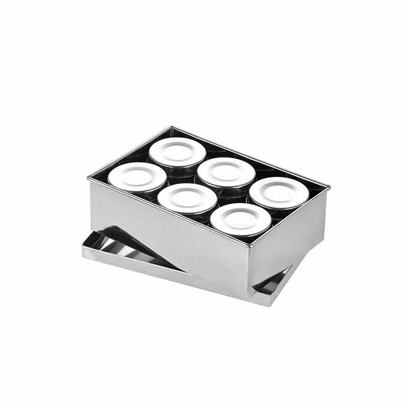 Xi Yao Stainless Steel Kitchen Canister and Seasoning Jar Set