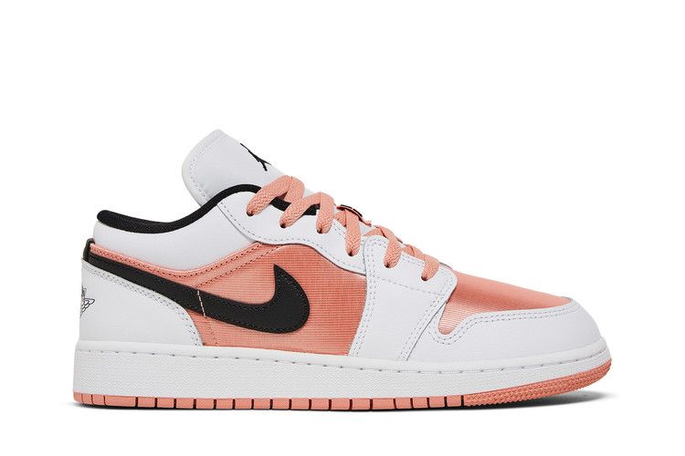 Jordan 1 Low White Light Madder Root (GS)