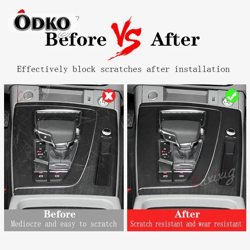 TPU for Mazda CX30 CX-30 - Transparent Protect Film Car Interior Sticker Center Console Gear Door Window Navigator Panel