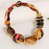 Statement Colorful Beads Necklace Handmade for Woman Girl Wedding Party Jewelry