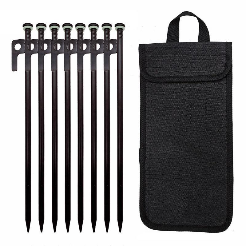 Camping Tent Legs Tent Stakes Pegging Ground Nails 30Cm Length Outdoor Camper Tourist Supplies Accessories