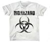 BIOHAZARD Cd Cvr BLACK CLASSIC LOGO Official WHITE SHIRT XL New Urban State Mata
