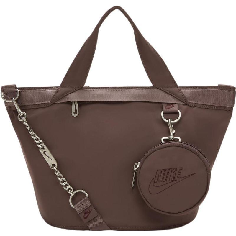 Nike Fabric Tote Bag Shopping Bag Shoulder Bag Crossbody Bag Handbag Regular Women's Eclipse Fuchsia & Night Brown Red Casual CW9303-291
