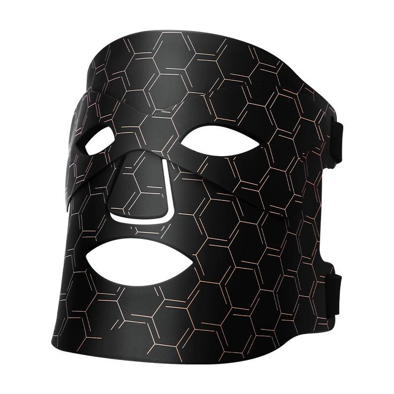 Photon Skin Rejuvenation LED Face Mask with Neck - Red & Green Light Therapy for Home Use To Brighten Skin Tone