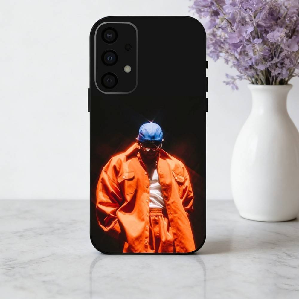 K-Kendrick-K Rapper L-Lamar-R Phone Case For Samsung Galaxy A73,A72,A71,A70,A53,A52,A51,Soft Silicone Black Cover