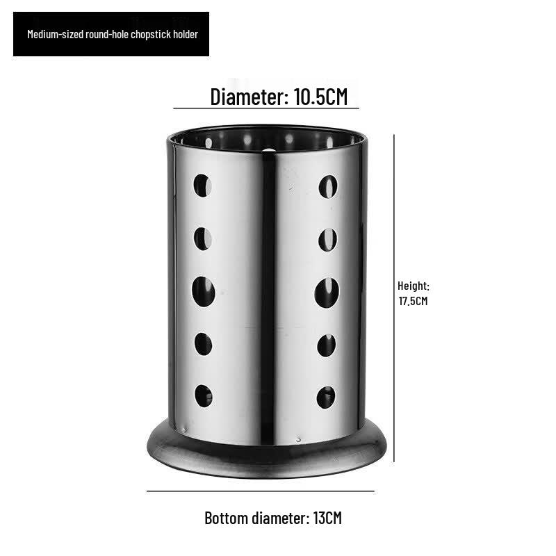 Stainless Steel Draining Chopstick Holder