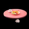 ZISIZ Red Round Elasticated Disposable Tablecloth