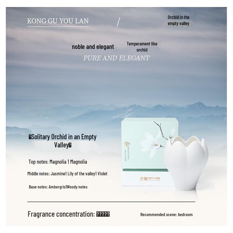 Xiang Le Mei Orchid Scented Candle Gift Set