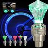 Vibration Activated Rainbow Valve Light for Motorcycle Bike Spoke Wheel Flashing Tire Lamp Mountain Bike Accessories Parts