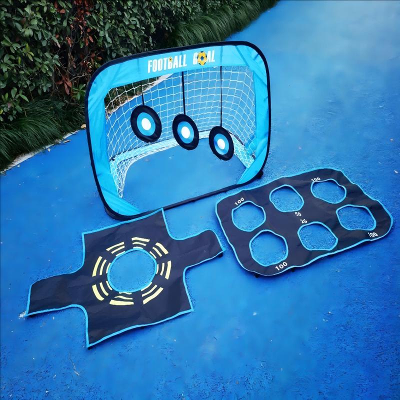 Portable Foldable Kids' Outdoor Soccer Goal with Net