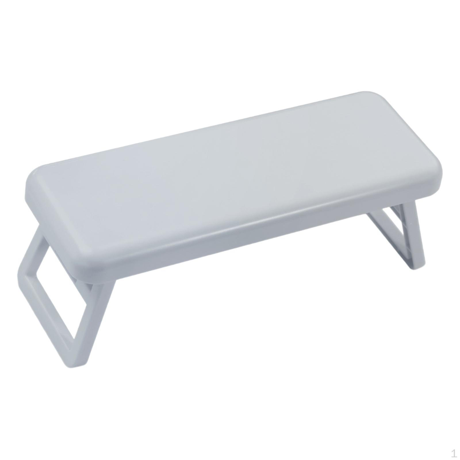 

Регулируемая подставка для ногтей для профессиональных маникюрных столов серый