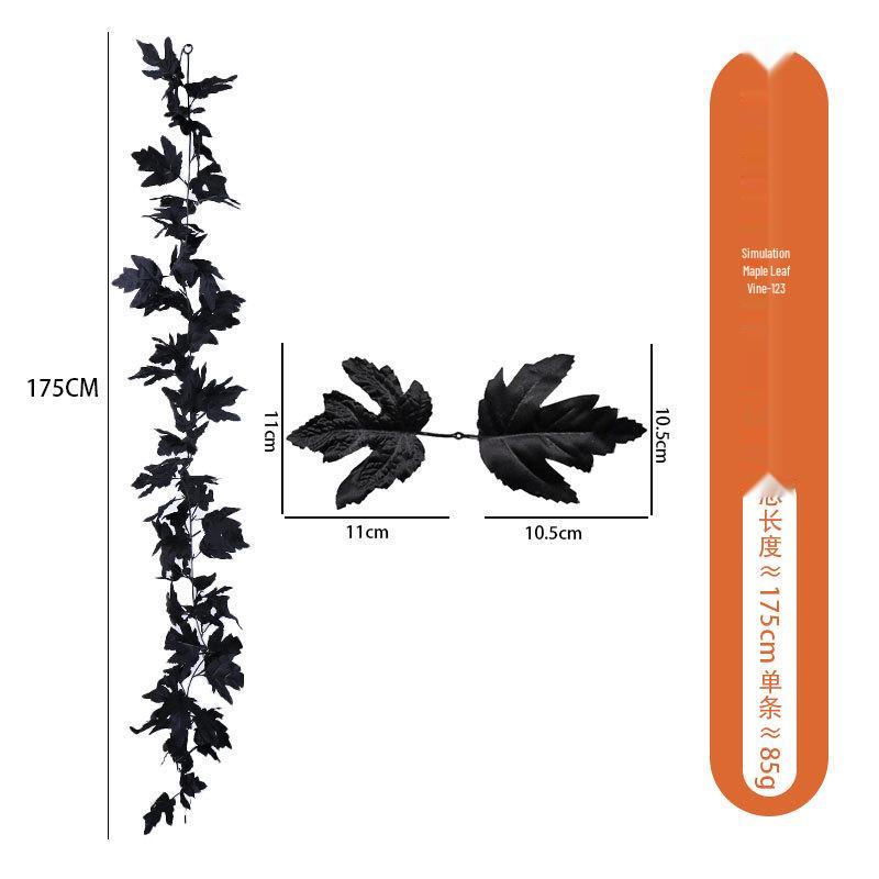 Autumn Maple Leaf Vine for Thanksgiving, Halloween & Christmas Decor