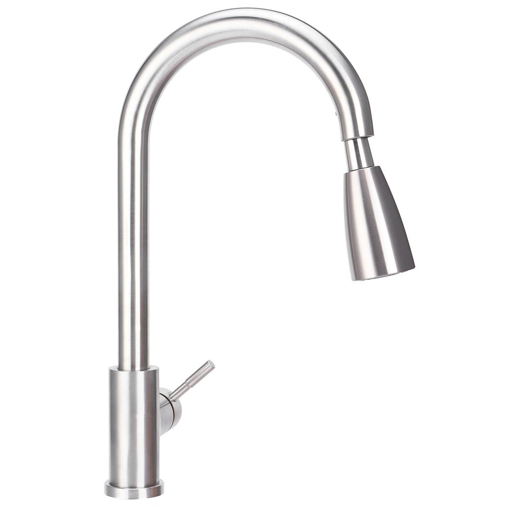 G3/8 Küchenmischbatterie Dual Water Outlet Pull Out Sprayer Teleskop Spüle Wasserhahn Wasserhahn