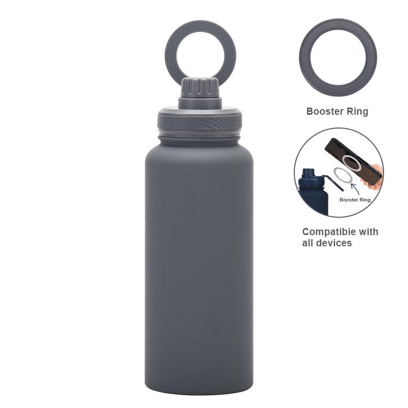 2026 Magnetic Mobile Phone Holder & 1L Stainless Steel Insulated Sports Water Bottle